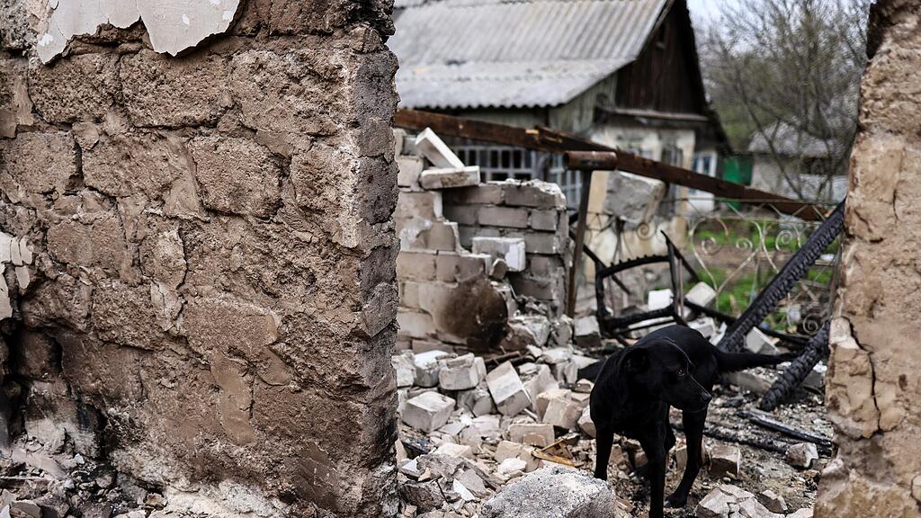 Ukraine-Krieg, Tag 55: Zerst\u00f6rung in Nowodruschesk