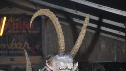 Krampus-Auflauf in St. Johann