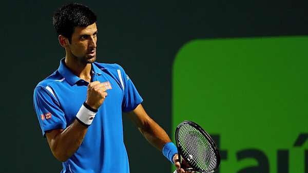 Novak Djokovic setzte Siegesserie fort