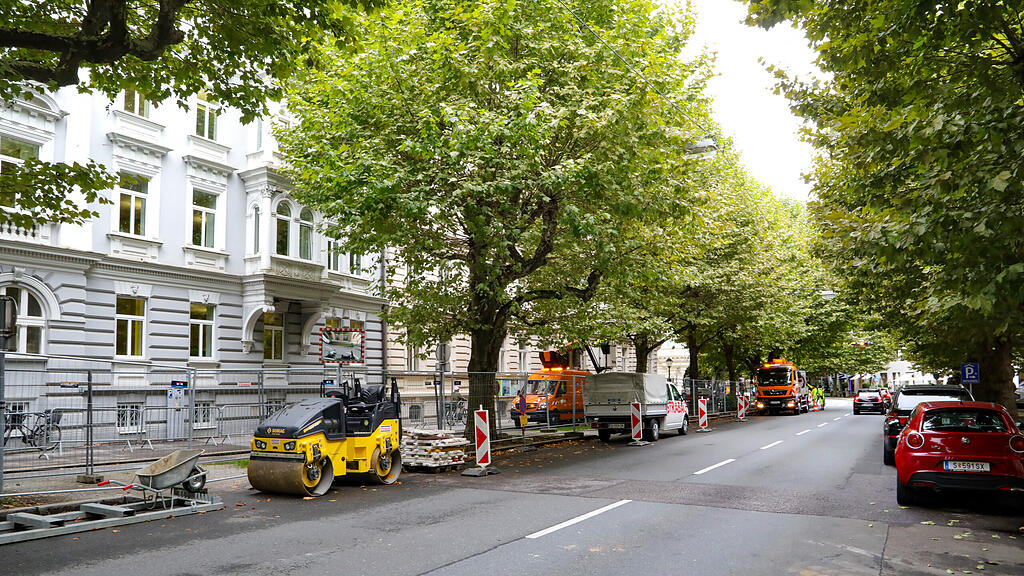 Baustart Franz-Josef-Straße