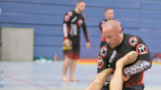 Groundfighters kämpfen in der Sporthalle Alpenstraße