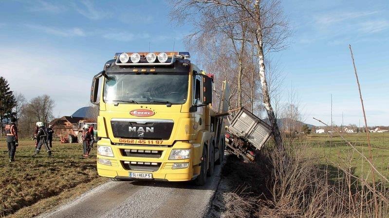 Lkw-Unfall in Salzburg