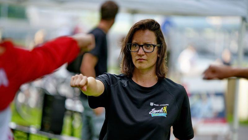 Sporttestival mit Karate-Ass Alisa Buchinger in Salzburg