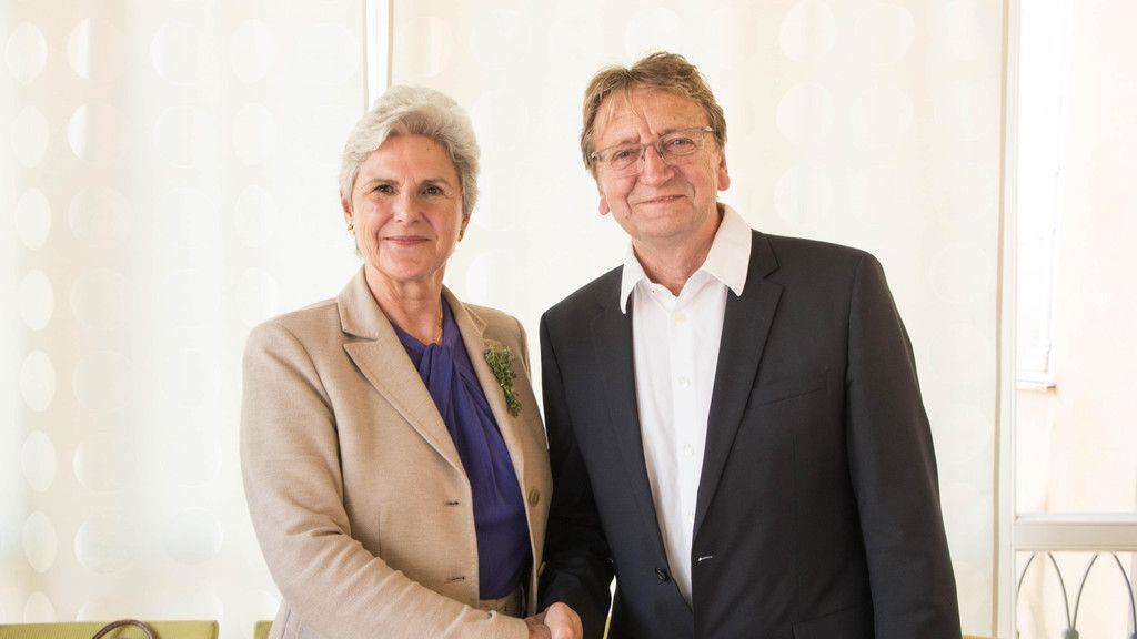 Pressekonferenz mit Karl Schnell