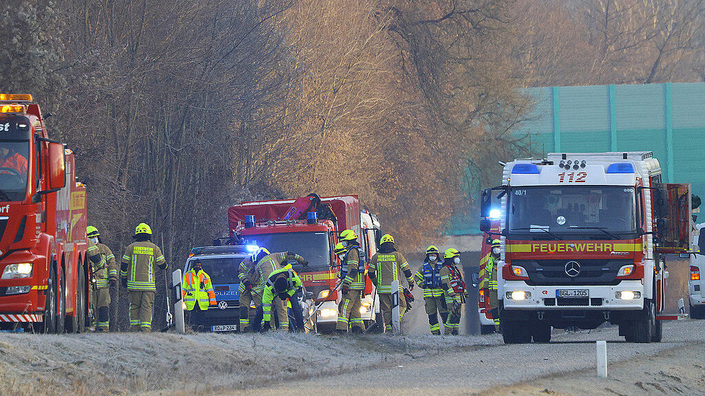 Pkw contra Lkw auf B20