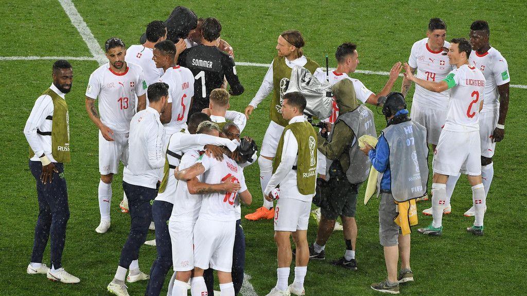 Schweiz gewinnt gegen Serbien