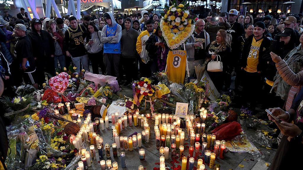 Kobe Bryant, Trauer