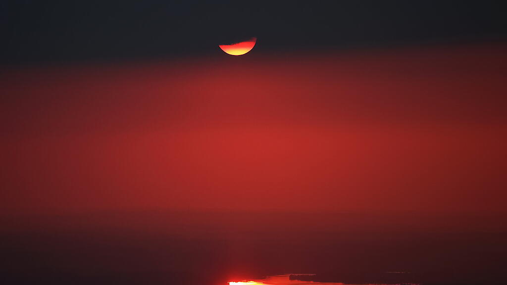 Sonnenuntergang am Gaisberg