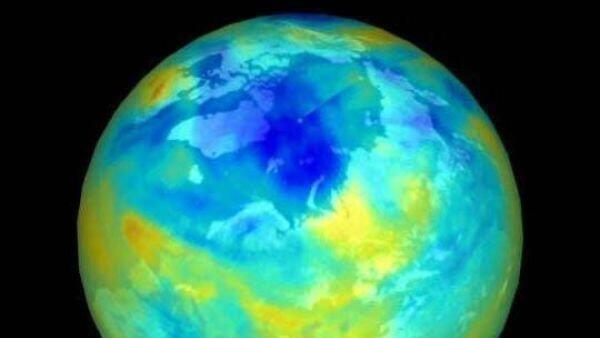 Das Ozonloch öffnet sich jedes Jahr im Frühling auf der Südhalbkugel
