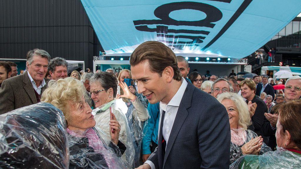 Sebastian Kurz in Salzburg