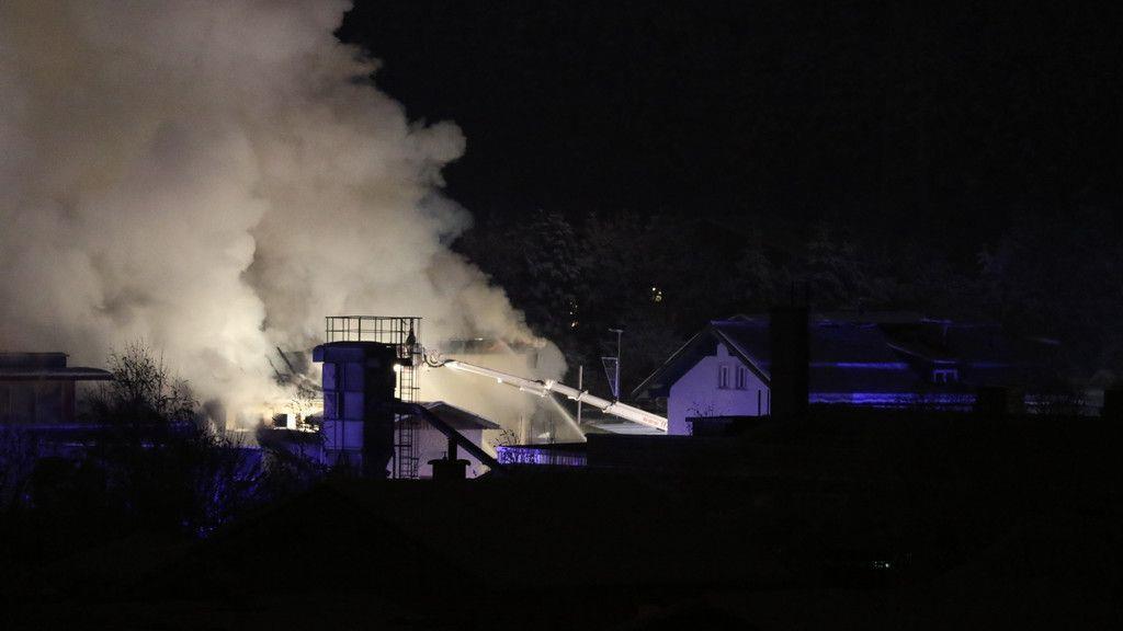 Brand im Sägewerk in Radstadt I