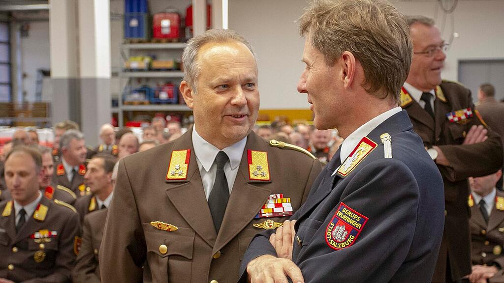 G\u00fcnter Trinker, Landesfeuerwehrkommandant