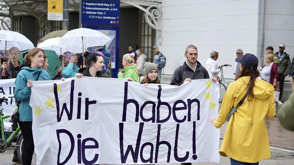 FFF-Demo, Klimastreik in Salzburg