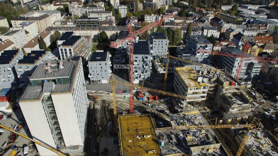 Salzburg aus der Luft