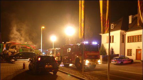 Brand einer selbstfahrenden Arbeitsmaschine in Tamsweg