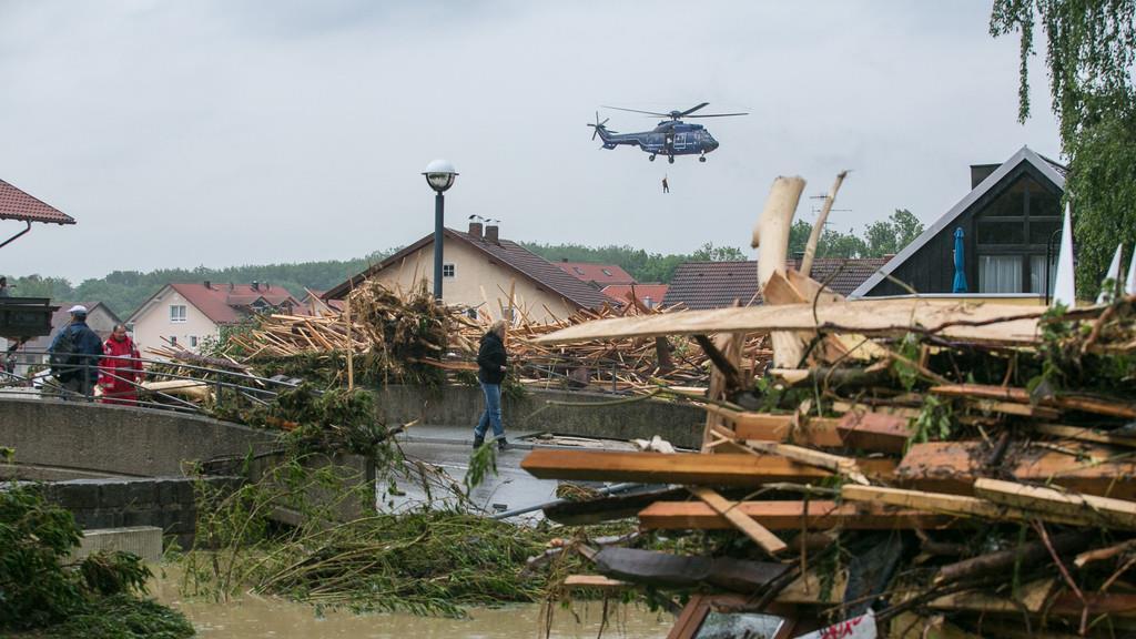 Hochwasser und Überflutungen in Simbach am Inn I