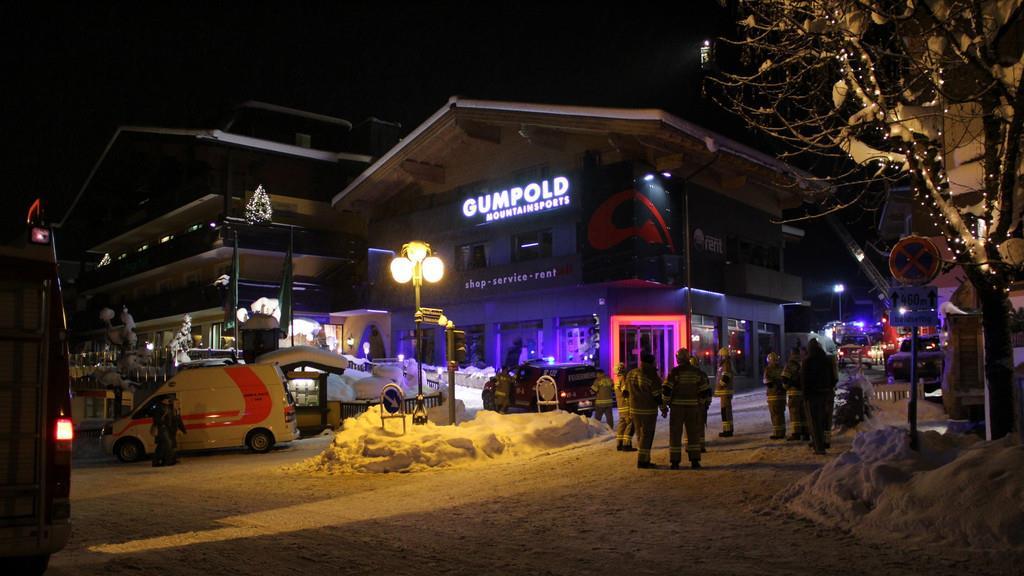 Hotelbrand in Saalbach-Hinterglemm