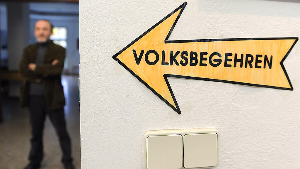 Sechs Volksbegehren nahmen die Hürde