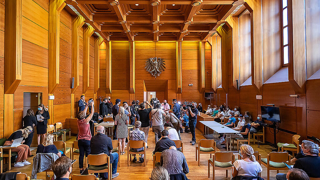 Das Interesse am Prozess war groß