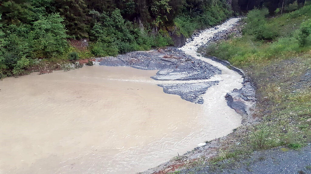Unwetter im Oberpinzgau