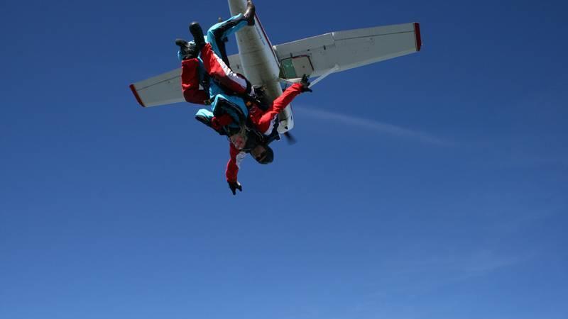 Skydiving über Salzburg