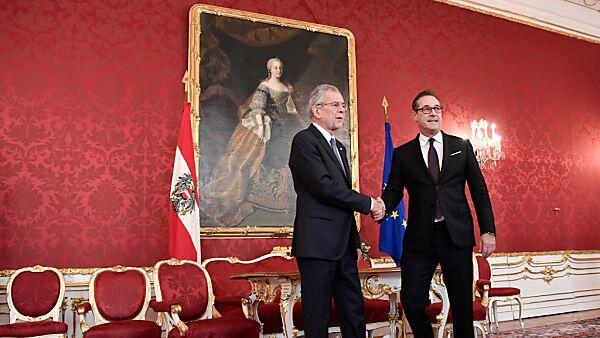 Van der Bellen und Strache führten ein "offenes Gespräch"