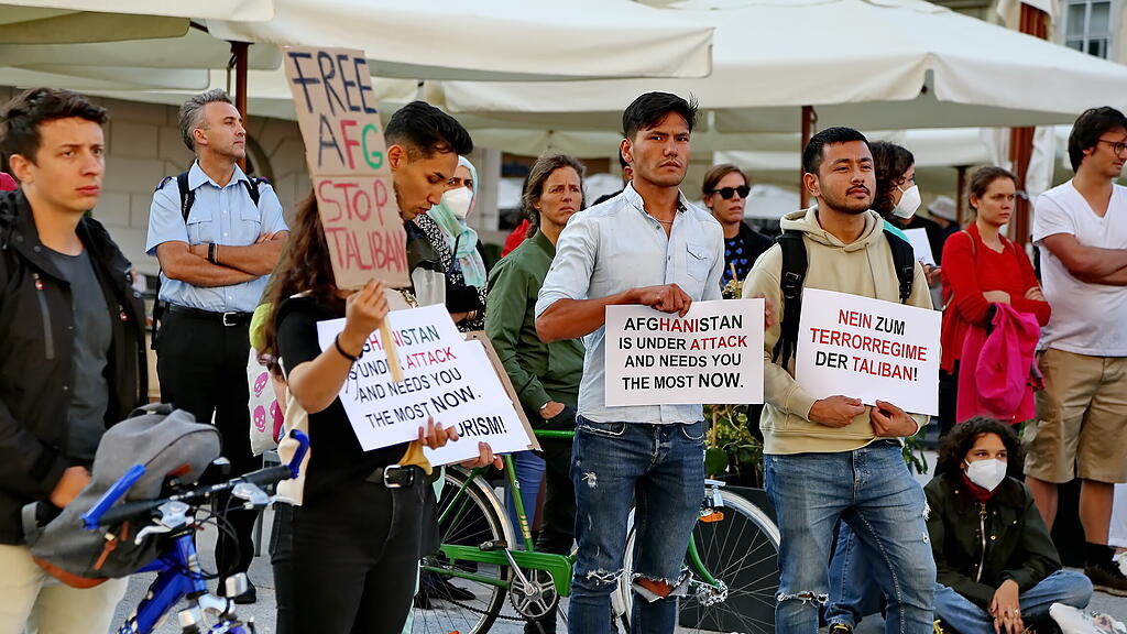Demo in Salzburg für Afghanistan