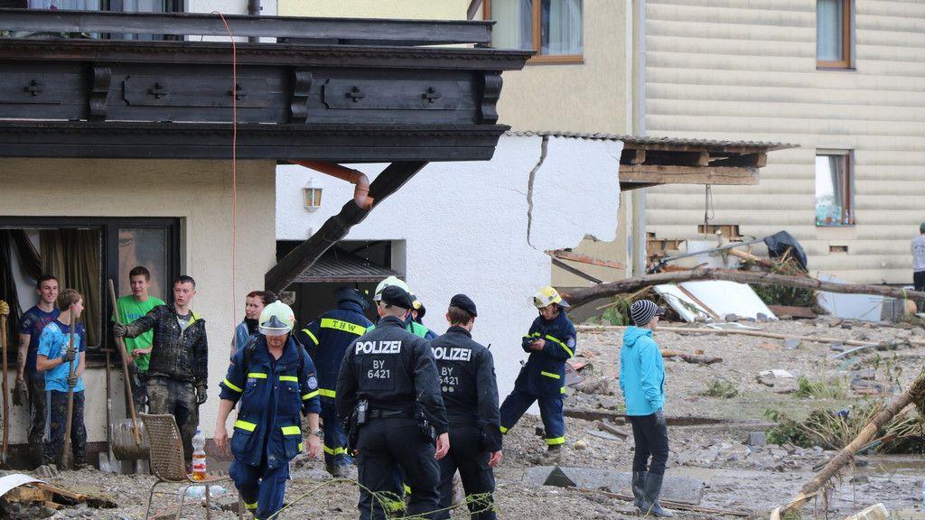 Hochwasser in Simbach am Inn
