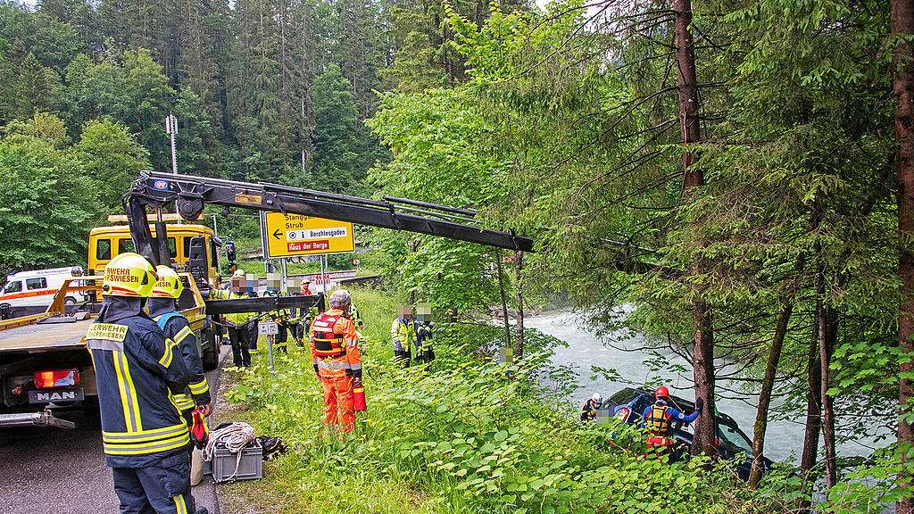 Unfall B305, Ramsauer Ache