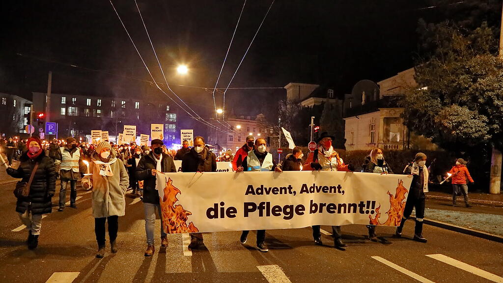 Mehr WärFair-Kundgebung