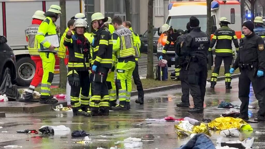 münchen auto menschenmenge
