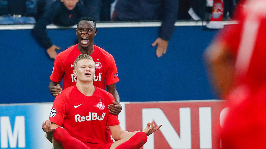 Red Bull Salzburg, Napoli, Erling Haaland