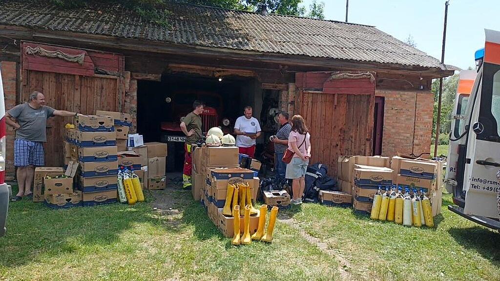 Feuerwehr-Spenden Ukraine