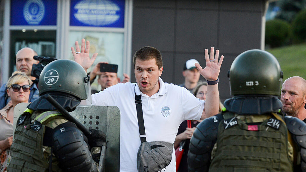 Proteste in Belarus, Wei\u00dfrussland,
