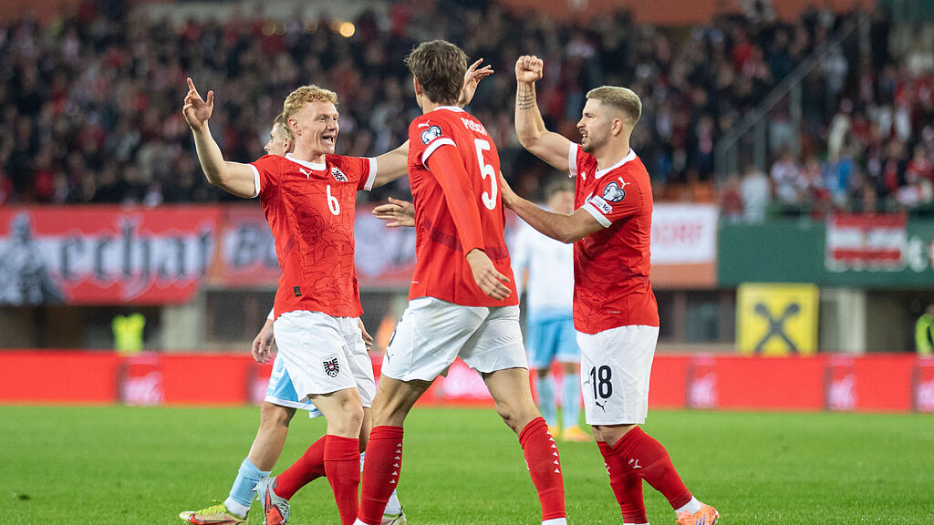 FUSSBALL - WM-QUALIFIKATION: STERREICH - SAN MARINO
