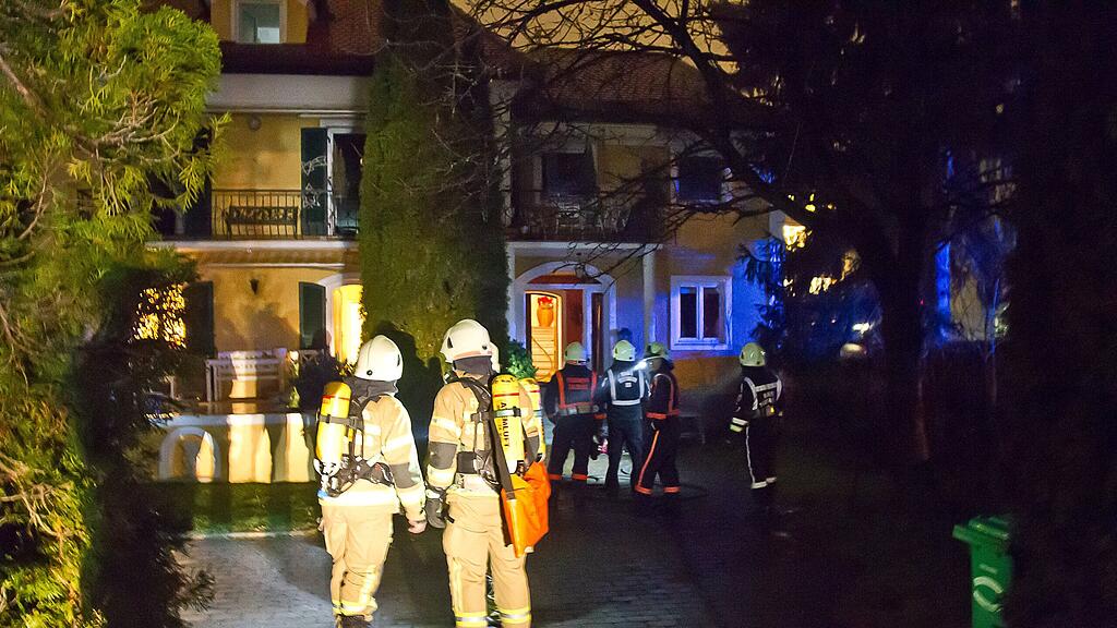 Wohnungsbrand in der Stadt Salzburg am Silvesterabend.