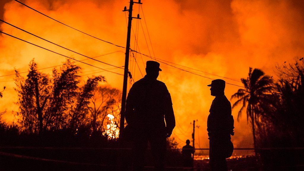 Kilauea spuckt weiter