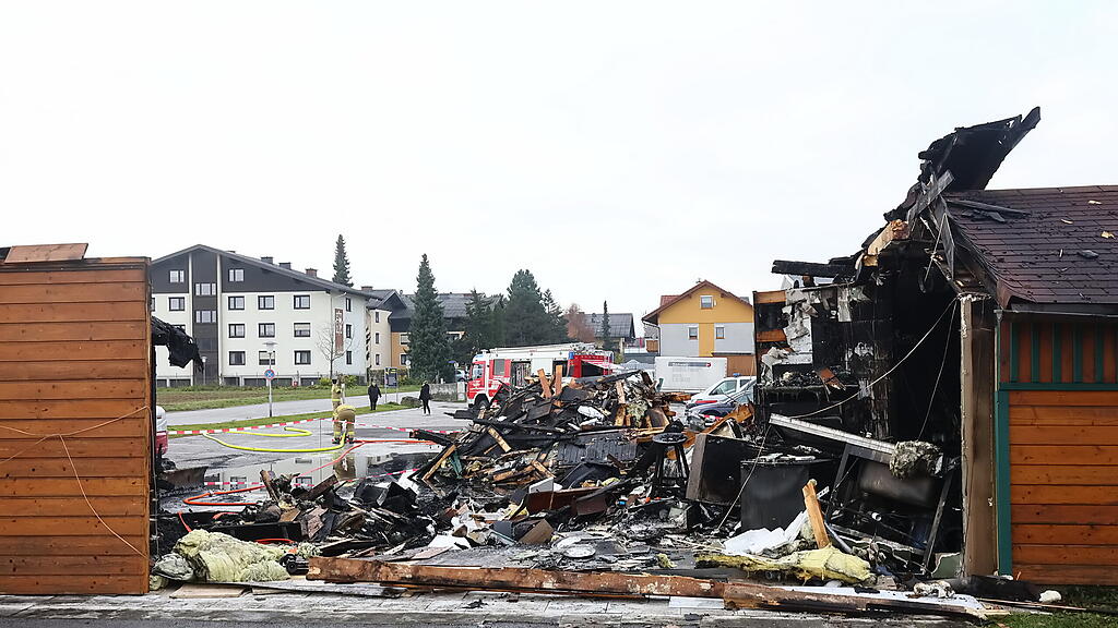 Brand Jausenhütte Wals