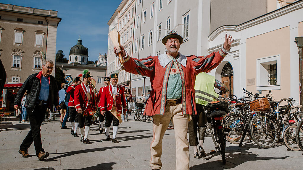 Er\u00f6ffnung Rupertikirtag, Festzug