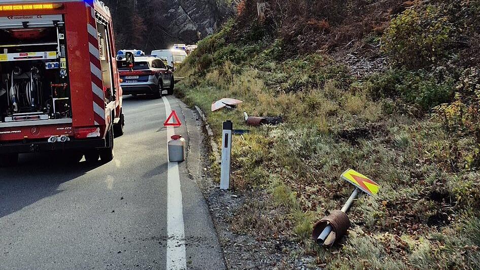 Verkehrsunfall in Schwarzach