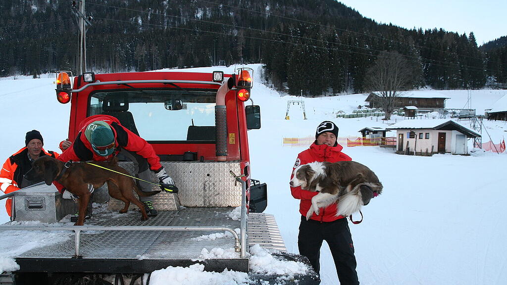 Lawinenhundetraining Annaberg Donnerkogel