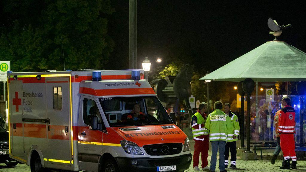 Syrer sprengt sich in Ansbach in die Luft