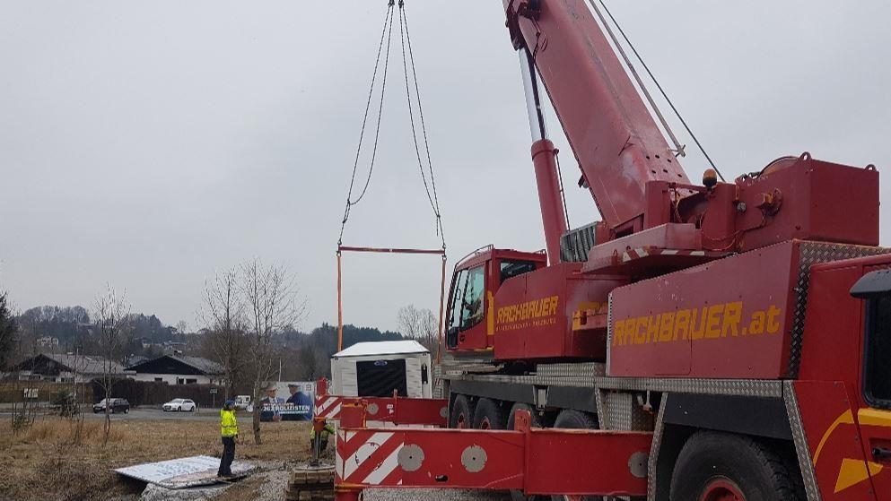 Lkw-Bergung in Eugendorf