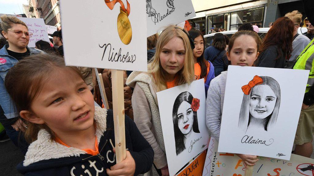 "March for our lives" in Los Angeles