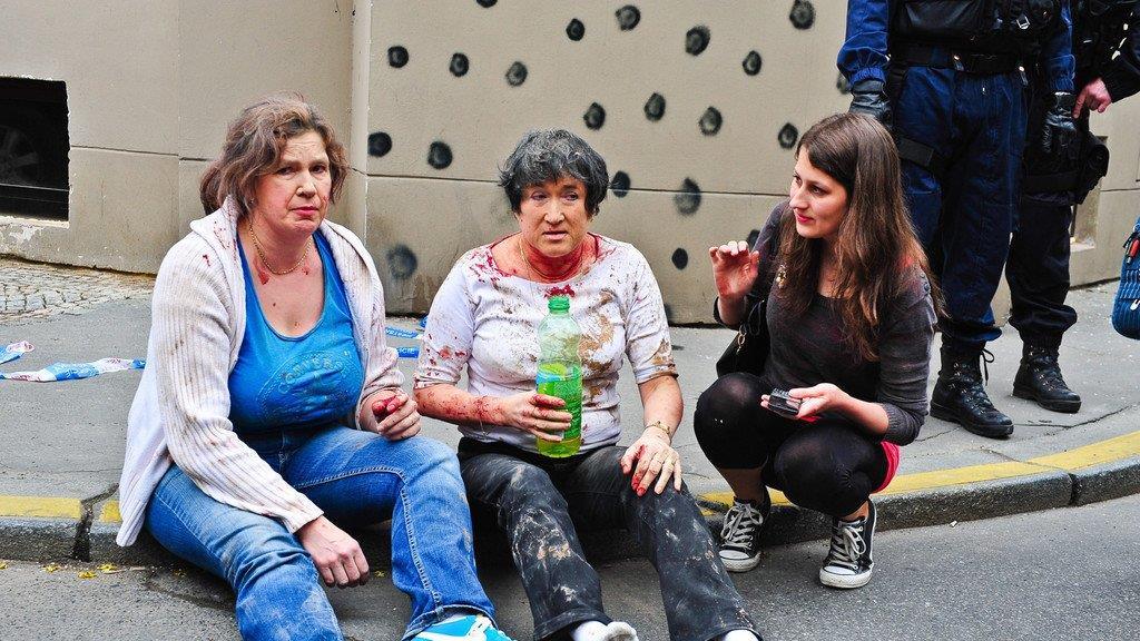 Schwere Explosion in Prag