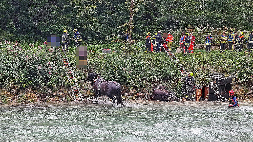 Kutschenunfall Königssee Ache