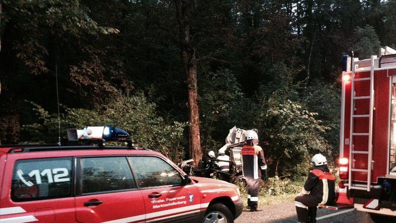 Schwerer Crash in Marktschellenberg