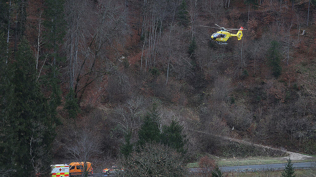Schwerer Crash auf B21