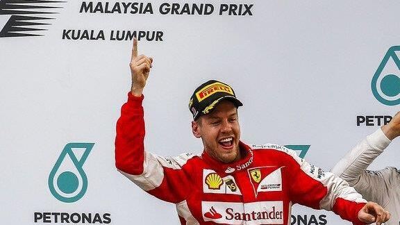 Vettel siegt beim Grand Prix von Malaysia
