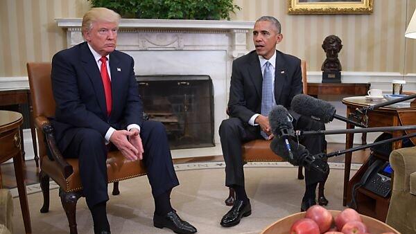Trump und Obama sind wieder einmal verschiedener Ansicht